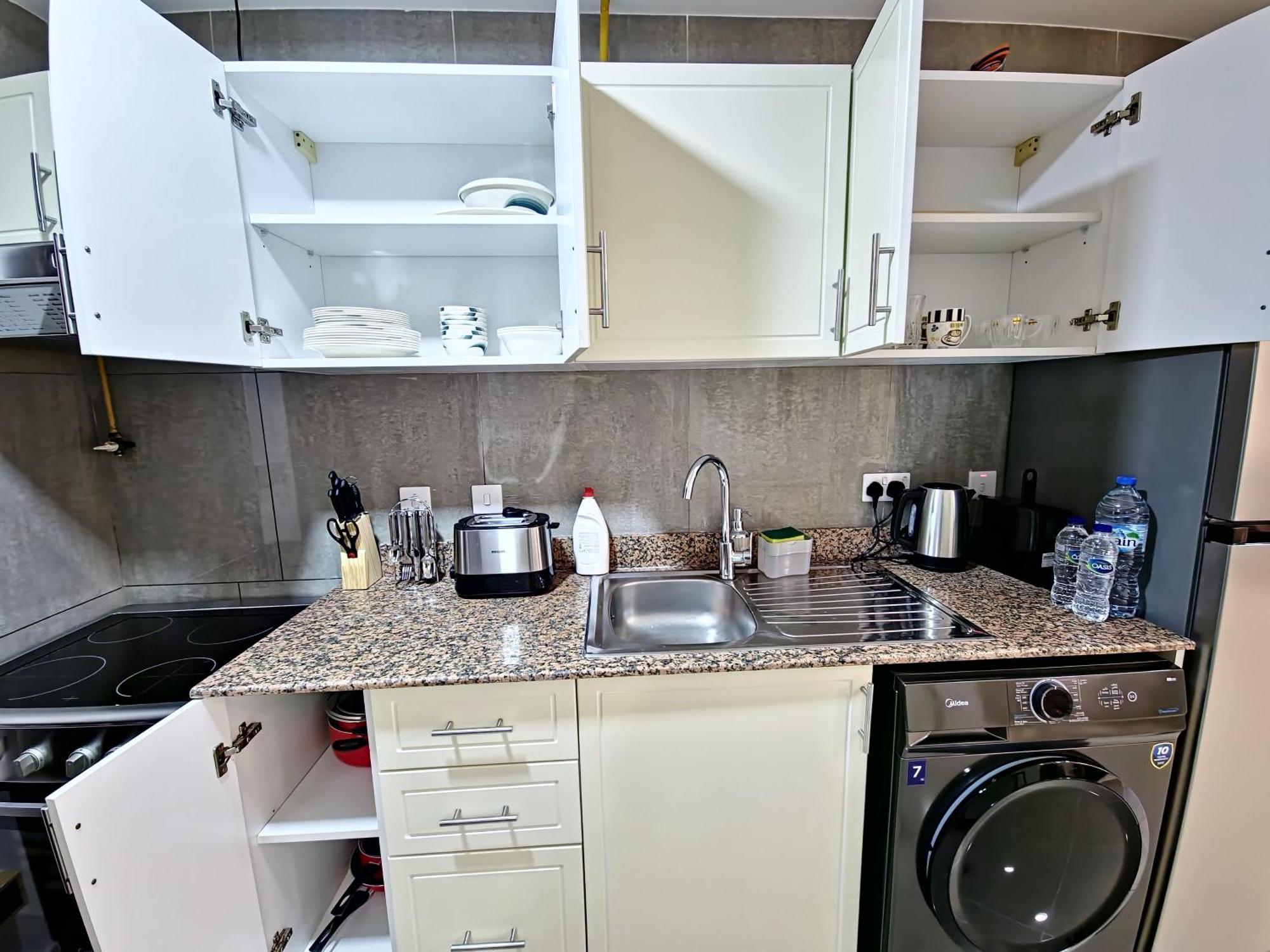 Harf1608 Al Reem Island Stylish 1br W Balcony Apartamento *